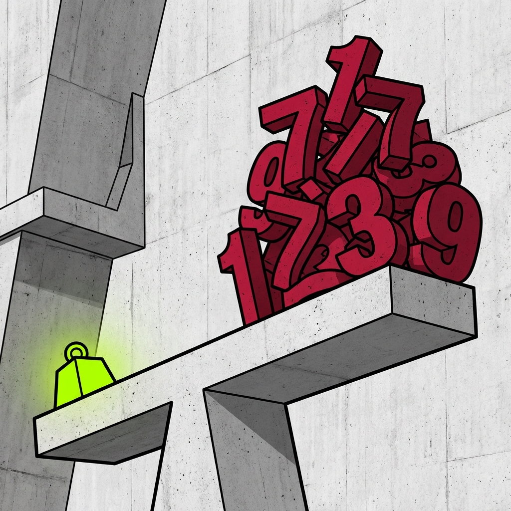 One Percentage vs Numbers